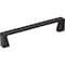 Jeffrey Alexander 128 mm Center-to-Center Matte Black Square Boswell Cabinet Pull 177-128MB - alternate 1